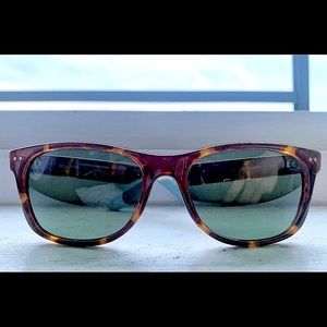 TOMS Beachmaster Tortoise Polarized Sunglasses